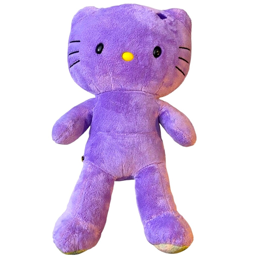 ❣️ BUILD-A-BEAR ❣️ EXTREMELY RARE LIMITED EDITION LOVE PURPLE HELLO KITTY (NWOT)